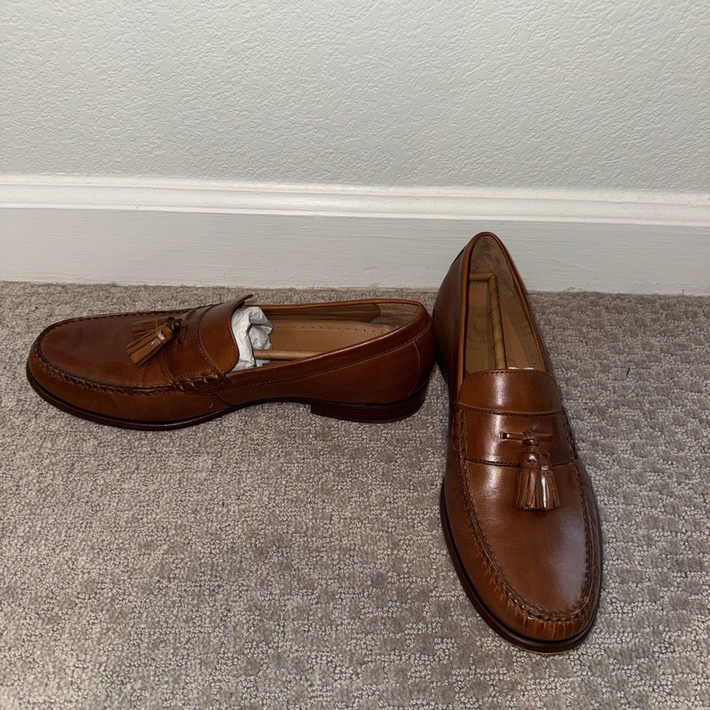 Cole Haan Light Brown Leather Loafer